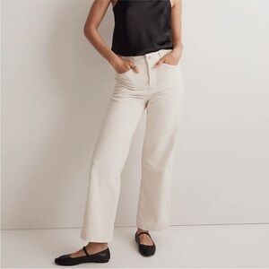 Madewell Wide Leg Corduroy Jeans